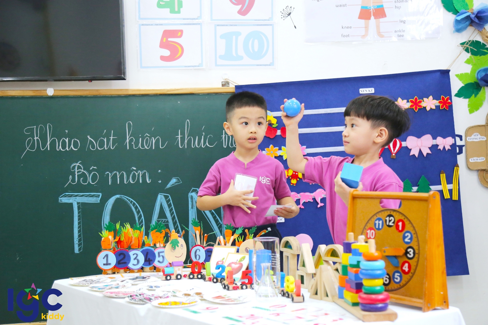 CÙNG CON KHẢO SÁT KIẾN THỨC HỌC KỲ II