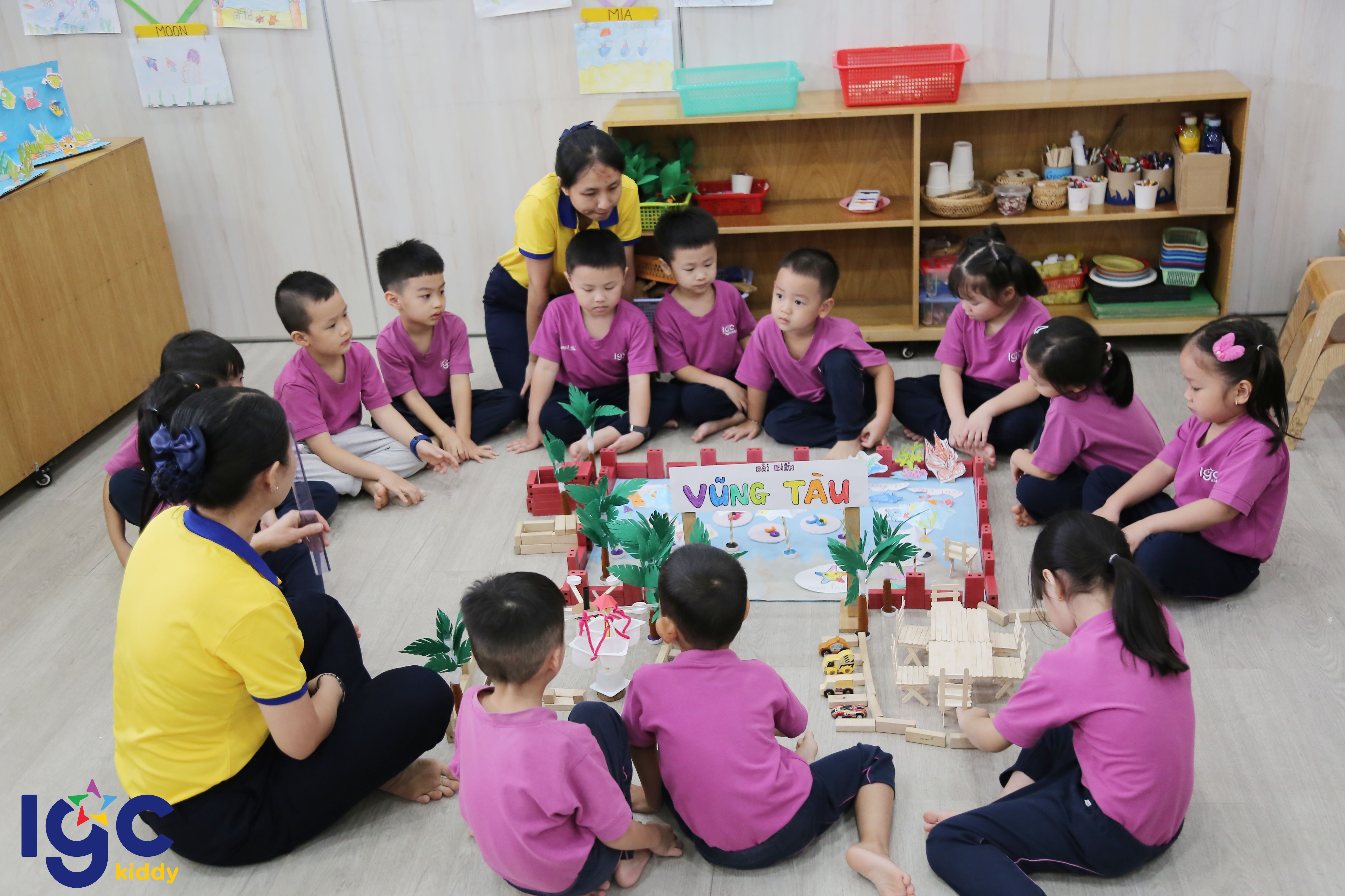 CÙNG BÉ ĐI BIỂN VŨNG TÀU QUA HOẠT ĐỘNG GÓC