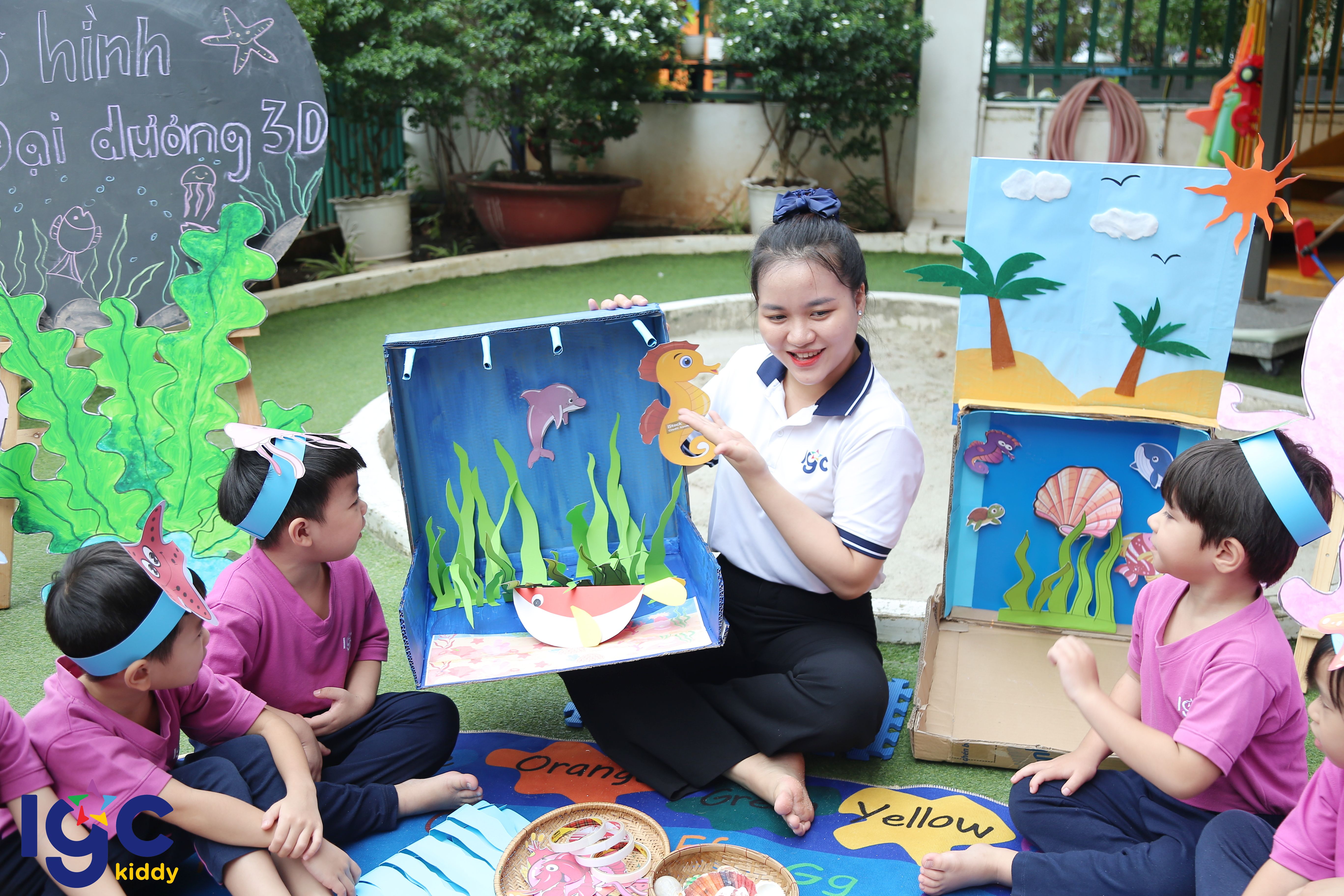 KHÁM PHÁ ĐẠI DƯƠNG THEO CÁCH CỦA BÉ