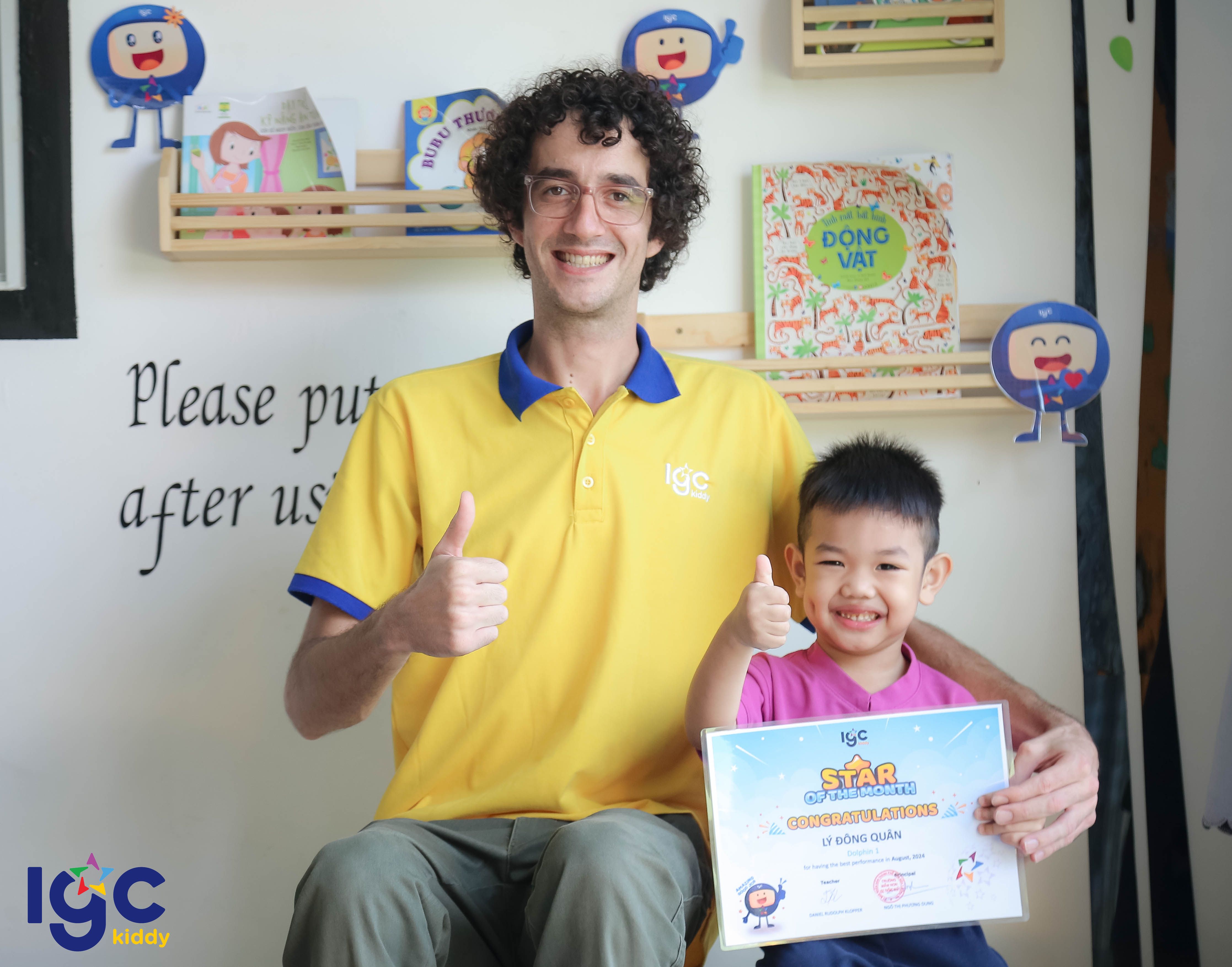 STAR OF THE MONTH – NGÔI SAO CỦA THÁNG 8