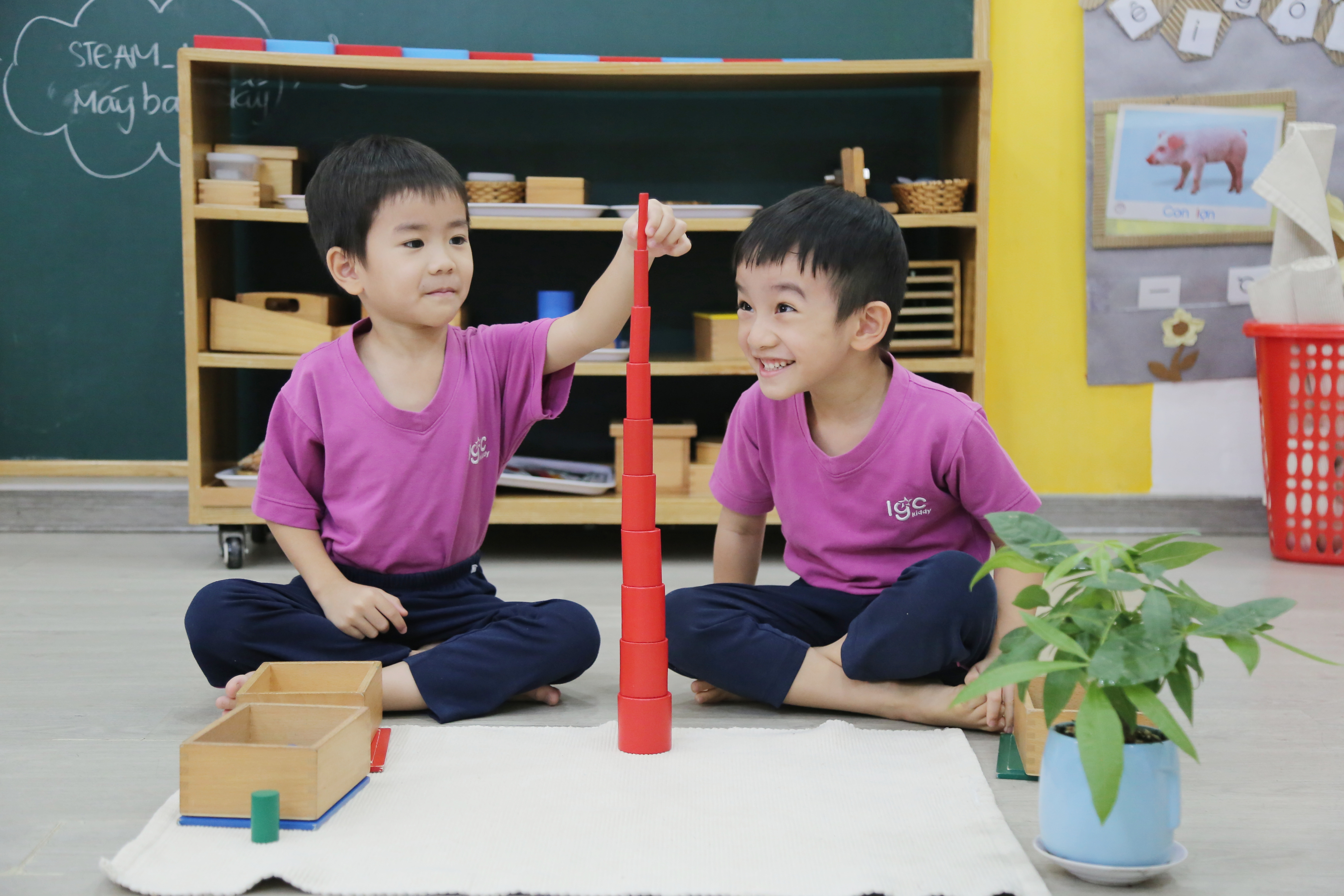 NGƯỜI BẠN THÂN CỦA CON Ở TRƯỜNG MẦM NON IGC KIDDY THỐNG NHẤT