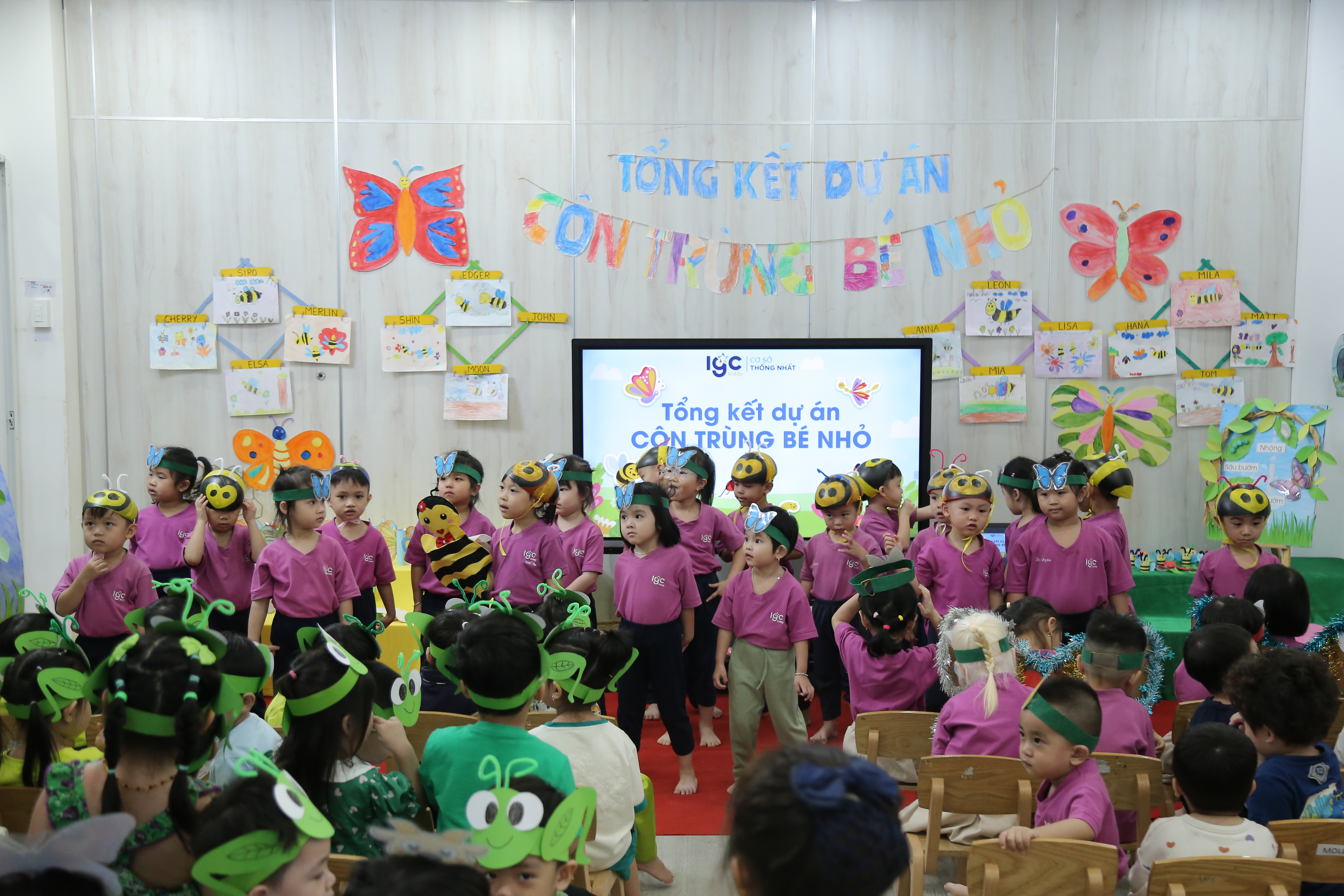 DỰ ÁN “CÔN TRÙNG BÉ NHỎ” ĐÃ KẾT THÚC VỚI THẬT NHIỀU KHÁM PHÁ DIỆU KỲ