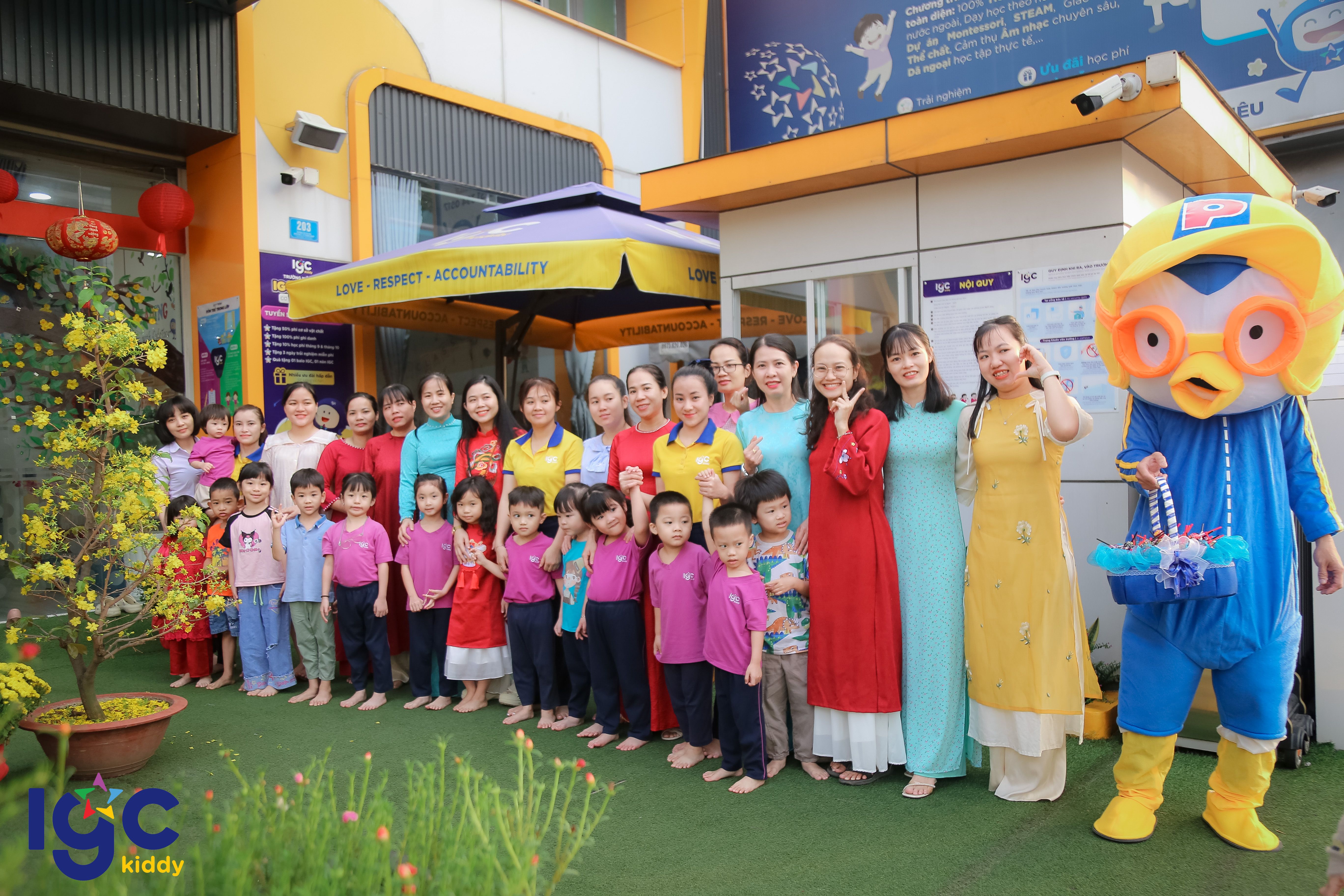 TRƯỜNG MẦM NON IGC THỐNG NHẤT KHAI XUÂN RỘN RÀNG CHÀO 2025