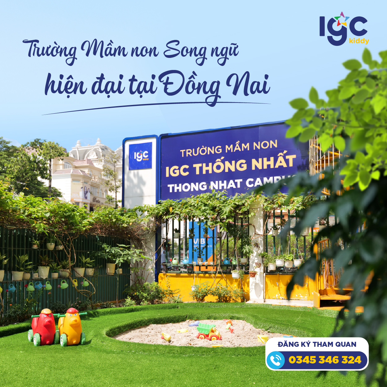 TRƯỜNG MẦM NON SONG NGỮ HIỆN ĐẠI TẠI ĐỒNG NAI