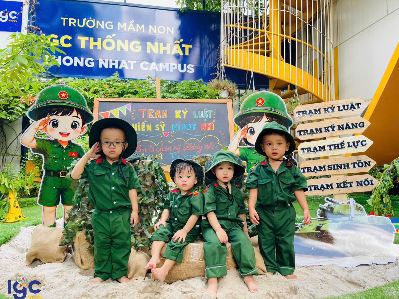 NHỮNG "CHIẾN SĨ NHÍ" ĐÁNG YÊU CỦA LỚP NEMO (15–36 THÁNG)