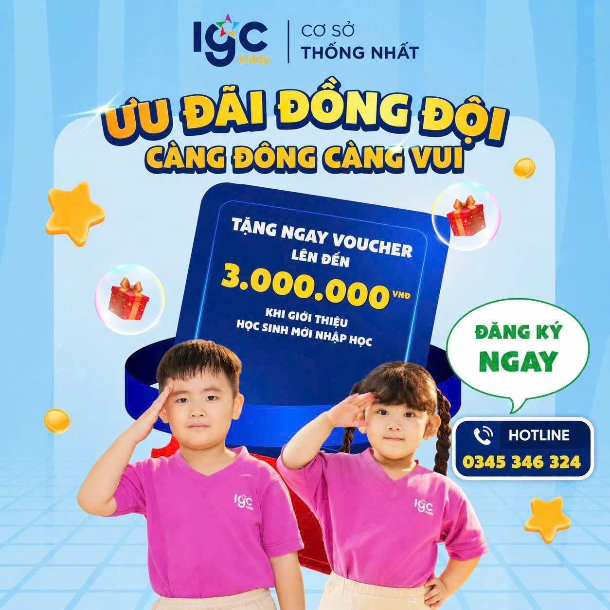 ƯU ĐÃI ĐỒNG ĐỘI – CÀNG ĐÔNG CÀNG VUI