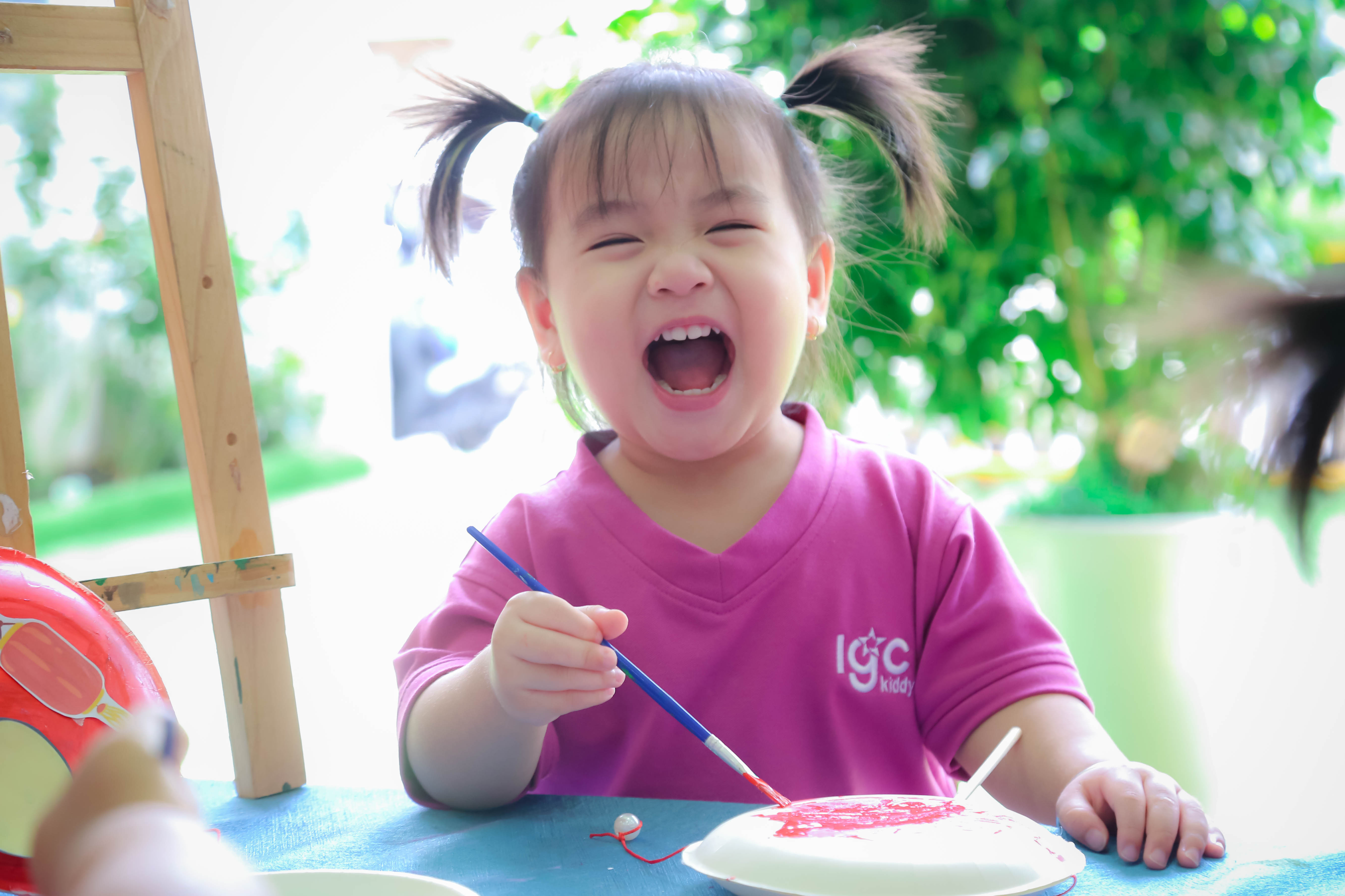 1. Đón bé vào lớp