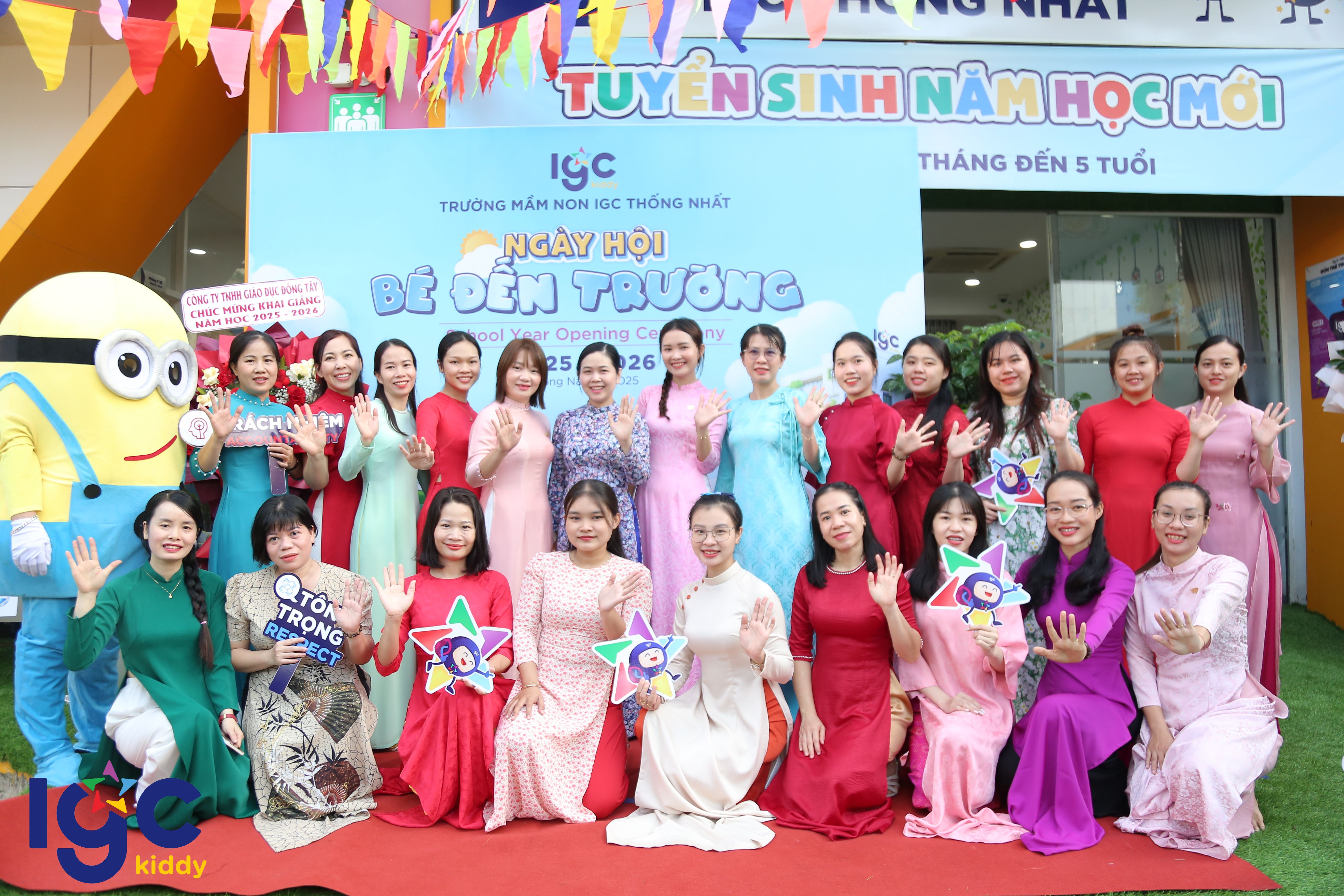 Đội ngũ giáo viên yêu trẻ, vững chuyên môn