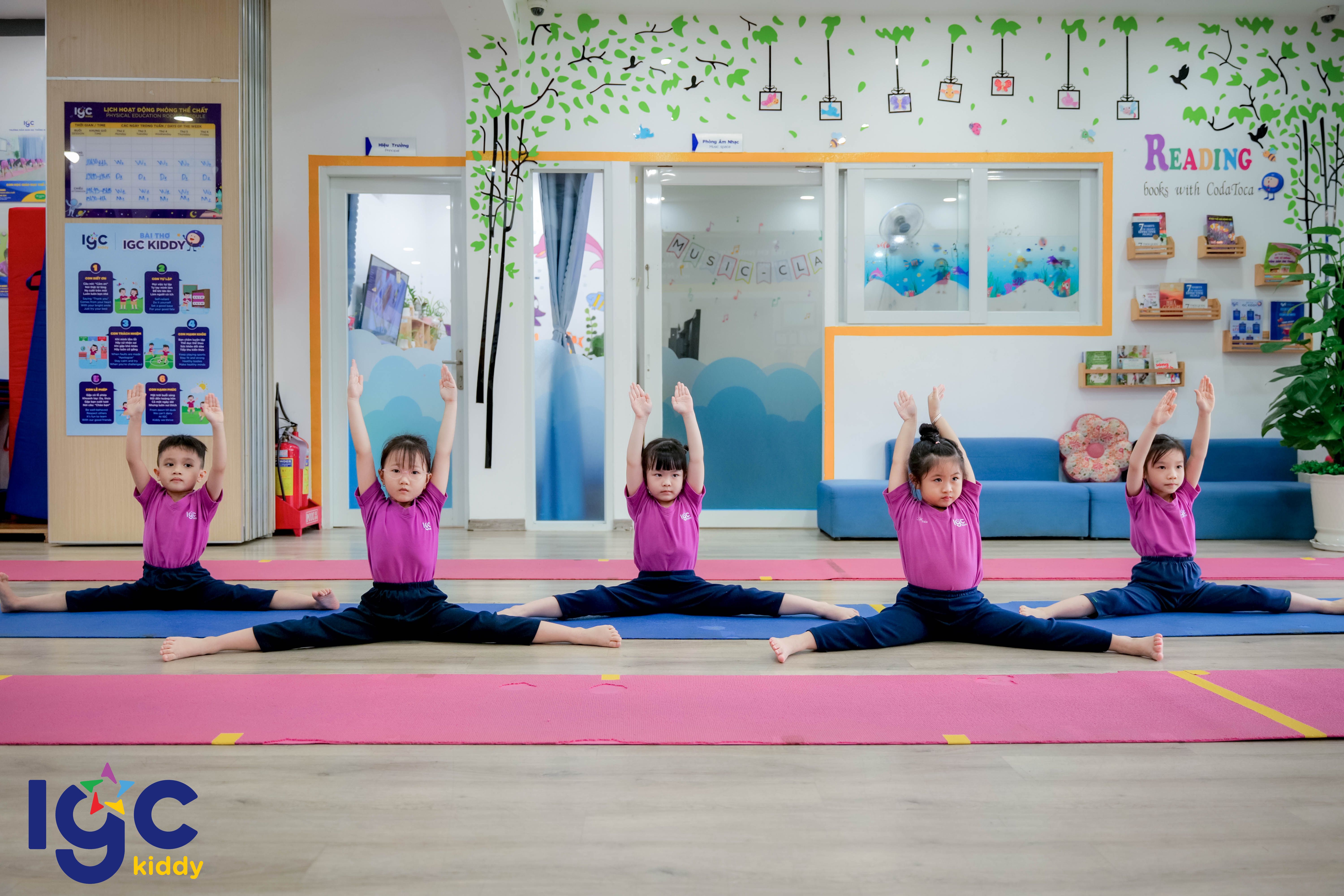 Chương trình học giúp trẻ phát triển toàn diện