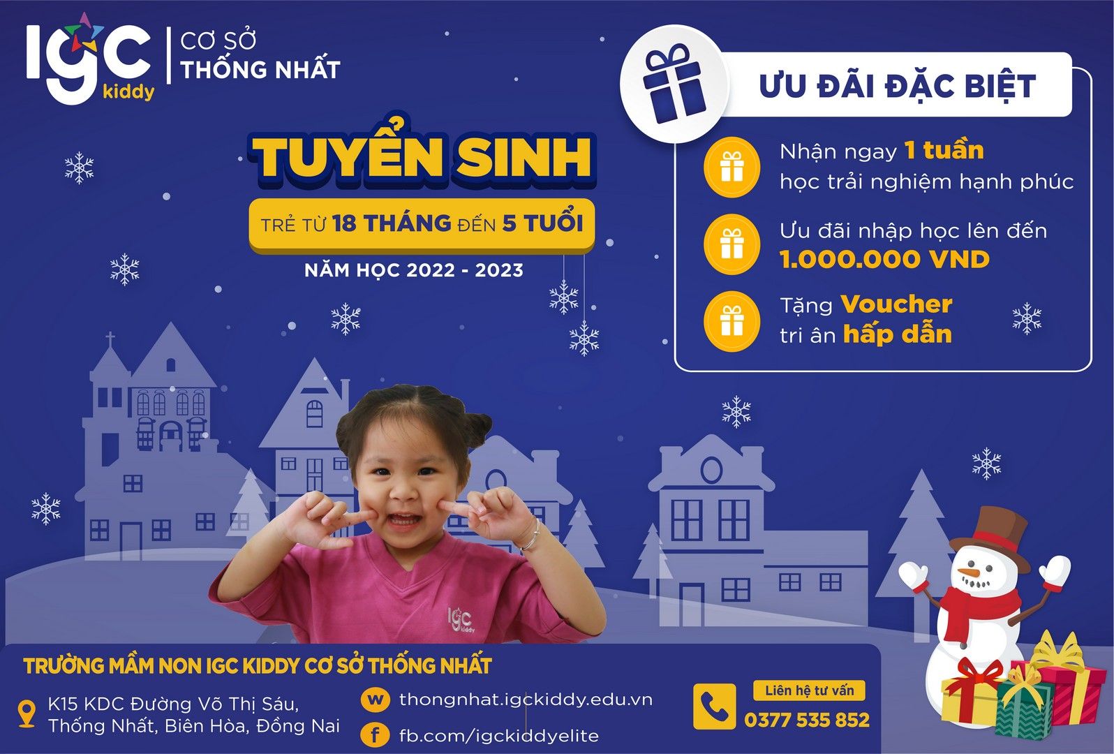 CHÀO ĐÓN CÁC BÉ YÊU - TƯNG BỪNG ƯU ĐÃI