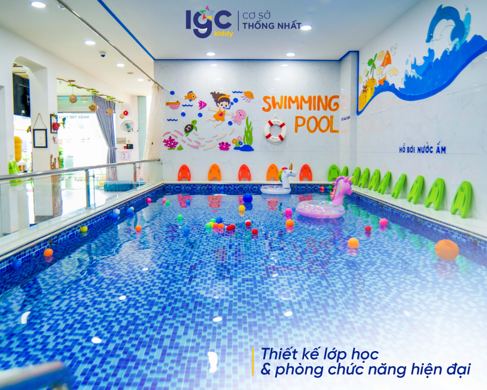 Phòng học tại IGC Kiddy cơ sở Thống Nhất